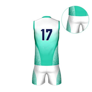 Ensemble de tenue de volley-ball léger, respirant, à séchage rapide, avec maillot et short, coupe confortable pour l'entraînement, les matchs et les tournois. - Product Image 3