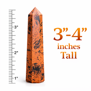 Torre de Cristal Pulido de Obsidiana de Caoba Natural al por Mayor, Estilo Amor, para Sanación, Reiki, Meditación y Decoración del Hogar - Product Image 3