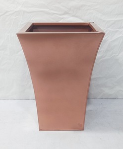 กระถางปลูกต้นไม้ทรงสี่เหลี่ยมผืนผ้าโลหะทันสมัย กระถางต้นไม้สูงสำหรับปลูกในร่มและกลางแจ้ง กระถางปลูกต้นไม้แนวตั้งขนาดใหญ่ กล่องปลูกต้นไม้ตกแต่งบ้านและสำนักงาน - Product Image 2