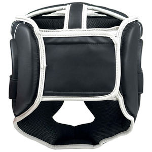 Casque de boxe professionnel unisexe de haute qualité en cuir véritable et mousse néoprène, protection durable pour l'entraînement - Product Image 2