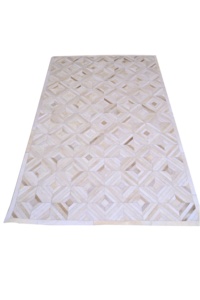 ชุดพรมติดผนังกันเปื้อนสำหรับห้องนอนบ้านห้องโถงห้องนั่งเล่นทำมือหนังวัวแท้หรูหราเทคนิคการเย็บปะติดปะต่อกันด้วยการต้านจุลชีพ - Product Image 5