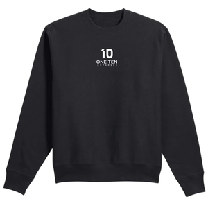เสื้อสเวตเชิ้ตคอกลมผ้าฟลีซทรงหลวมสำหรับผู้ชาย สีดำออฟไวท์ เนื้อนุ่ม อุ่นสบาย สวมใส่สบายๆ แขนยาว พรีเมียม คุณภาพดี เหมาะสำหรับฤดูใบไม้ร่วง - Product Image 2