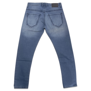Jean cargo en denim coupe droite pour homme, en coton mi-lourd, coupe classique, style décontracté, couleur unie, idéal pour l'été et l'automne - Product Image 5