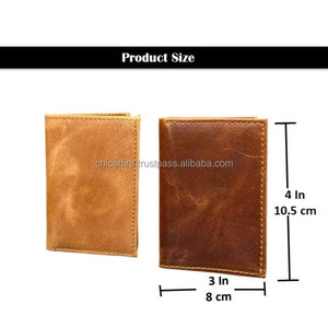 ใหม่กระเป๋าใส่บัตรเครดิตหนังแท้แบบเต็มลายไม้กระเป๋าใส่บัตรแบบหลายช่อง - Product Image 2