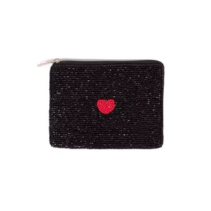 Preppy Coin <b>Purse</b> Beaded Bag Custom <b>Purse</b> Beaded Wallet <b>Cute</b> Valentines Day Gifts for He - Product Image 1