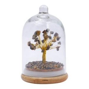 High Quality Natural Tiger Eye Gemstone Dome Tree Handmade Portable Polished Folk Art Love Flower <b>Vase</b> Chakra <b>Stone</b> Home <b>Decor</b> - Product Image 1