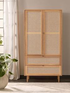 Armoire de cuisine moderne en panneaux stratifiés brillants, style îlot, avec portes coulissantes - Product Image 3