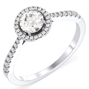 Bague de fiançailles REYES en argent sterling 925 avec moissanite certifiée GRA, design original, cadeau de mariage de luxe, bijoux fins pour femmes - Product Image 2