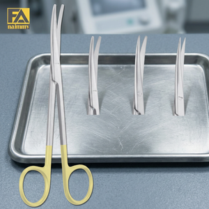 Ciseaux chirurgicaux Metzenbaum à pointes droites et courbées, pour chirurgie générale, certifiés CE, instrument manuel avec logos personnalisés - Product Image 3