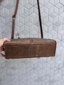 Nouveau sac bandoulière de luxe en cuir de vachette, sac à main élégant en cuir véritable, sac bohème multi-usages pour femme - Product Image 5