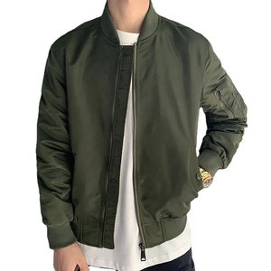 Men's Good Quality Zipper Bomber <b>Jacket</b> Four Seasons Custom logo Windproof Waterproof <b>Winter</b> Men Bomber <b>Jackets</b> with <b>cheap</b> - Product Image 5