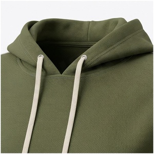 Conjunto de Sudadera con Capucha y Pantalones Deportivos Verde Oliva para Mujer, Manga Larga, Color Sólido, Chándal Informal, Ropa de Otoño, Algodón Transpirable - Product Image 4