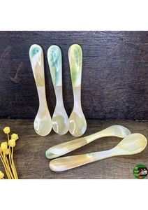Luxury Mother Of Pearl Spoon Natural Seashell Tableware With Customized Design OEM Private Label Service - Product Image 5