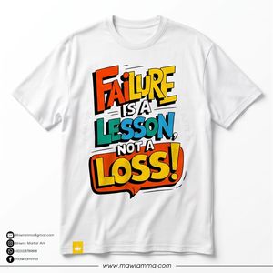Mawra T-shirt blanc à manches courtes pour hommes avec imprimé de lettres sur le devant, col rond, coupe décontractée, respirant - Product Image 3