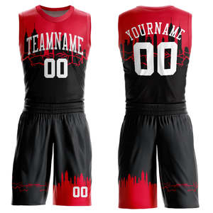 Ensemble de maillot et short de basket-ball entièrement personnalisés, fabricant de vêtements de sport professionnels, OEM/ODM, faible MOQ - Product Image 1