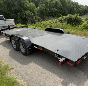Remolque de Acero Galvanizado de Alta Calidad con Doble Eje para Transporte de Autos, Capacidad de Carga de 2001-3000 kg - Product Image 1