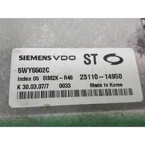 Unité de commande moteur SM5 EX1/DF 2005-2010 d'occasion GENUINE 2311014950 - Product Image 4