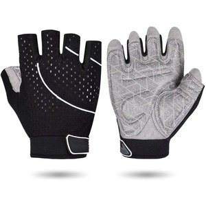 Guantes Deportivos Unisex Transpirables de la Mejor Calidad, Soporte para Muñeca, Agarre de Silicona Antideslizante, Poliéster Ligero, Sin Dedos, de Secado Rápido - Product Image 5