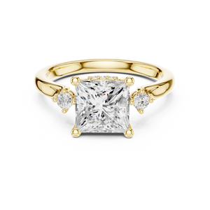 Hermoso Anillo de Oro con Diamante Cultivado en Laboratorio Certificado por IGI para Mujer, Joyería Fina de Lujo Brillante, Regalo Ideal para Compromiso o Aniversario - Product Image 6