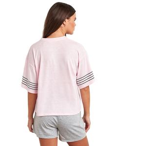 Vente en gros 100% maillot de football américain en polyester pour femmes Logo personnalisé col en V manches courtes numéro imprimé haut pour vêtements d'équipe - Product Image 3