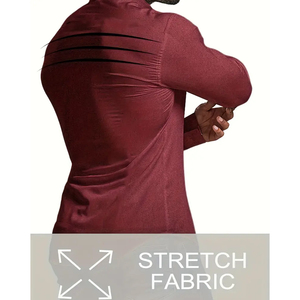 Chemise habillée formelle pour homme, 100 % coton sergé, pour le bureau, fabrication OEM, fournisseur en gros sous marque privée - Product Image 4