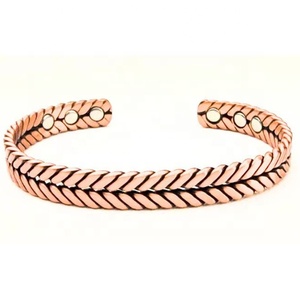 Pulsera de Cobre para la Sanación Energética, Alivio del Dolor de Artritis - Product Image 4