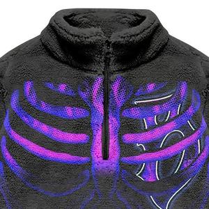 Chaqueta Bomber Sherpa de último estilo 2025 con tela y diseño personalizados, servicio OEM disponible con cuello levantado para invierno - Product Image 4