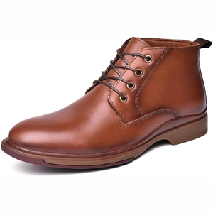 Chaussures Homme en Cuir Véritable Faites à la Main, Résistantes à l'Usure, Style Business Décontracté, Toutes Saisons, Mode Classique, Idéales pour Mariage - Product Image 2