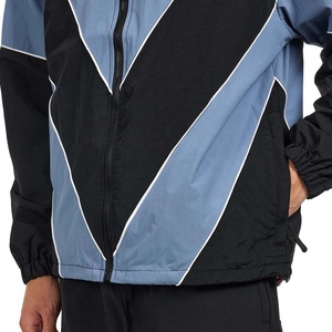 2026 Custom Vintage Windbreaker <b>Tracksuit</b> <b>Retro</b> Zipper Lightweight Men's Jogging Set Breathable Polyester Suit - Product Image 4