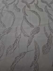 ABAYA Tissu satiné ultra doux pour femme BROCADE JACQUARD NOIR 100% Polyester Vêtements respirant Fil spécial (PK Filles) - Product Image 2