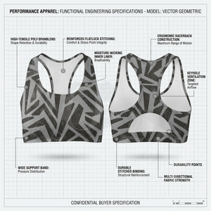 High Performance Stylish Custom Printed Sports <b>Bra</b> High Support Gym Fitness Yoga Crop Top Breathable <b>Stretch</b> Workout Running <b>Bra</b> - Product Image 2