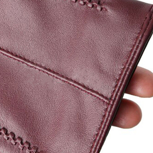 Gants de mode en cuir pour l'extérieur, haute couture, respirants, ultra doux au toucher, pour hommes - Product Image 6