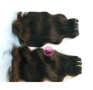 Extensiones de Cabello Remy Indio Premium Cortas, Onduladas, Doble Trama, Puntas Completas, Todos los Colores, Venta al Por Mayor - Product Image 4