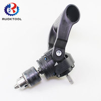 Adaptateur de mandrin multifonctionnel pour perceuse électrique à tige hexagonale de 7 mm, poignée auxiliaire de 1 à 10 mm, accessoires pour meuleuse d'angle, outil électrique