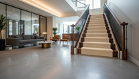 Tapis de couloir en jute naturel, bord festonné, tissé à la main, lavable, à poils plats, robuste, pour couloir, hôtel, luxe