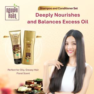 Best-seller Après-shampoing floral aux herbes Volumisant Léger Soin capillaire pour un volume accru, des cheveux souples et lisses, extrait naturel - Product Image 4
