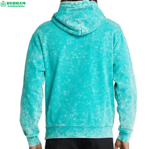 Blank Hooded Sweatshirts Custom Logo Heavyweight Oversized Drop Shoulder Pullover Hoodies Men Streetwear - Product Image 4