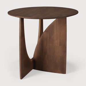 Table d'appoint industrielle en bois, meuble d'appoint moderne alliant structure en bois et design élégant pour un style contemporain - Product Image 4