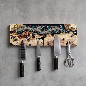 Designer Stainless Steel Dining <b>Knife</b> Artisan Table <b>Knife</b> with Resin Handle - Product Image 4