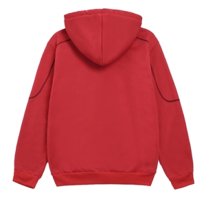 Ensemble de survêtement zippé avec poches latérales, couleur unie décontractée, manches longues, vêtements d'automne pour adultes, unisexe, matière en coton respirant - Product Image 2