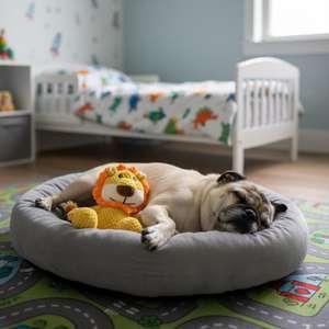 Yommy Furry Friends, Peluche Suave, Duradero y Abrazable de 32 cm, PeluCompis, Juguete para Perros y Gatos - Product Image 5