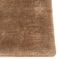 Tapis OEM de luxe en soie et peluche, tissé à la main, brun clair, à poils coupés, lavable, antidérapant, haute qualité, style bohème