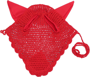 Voile anti-mouches pour chevaux / Bonnet d'oreilles personnalisé – Produits d'équitation de haute qualité avec votre logo de marque - Product Image 4