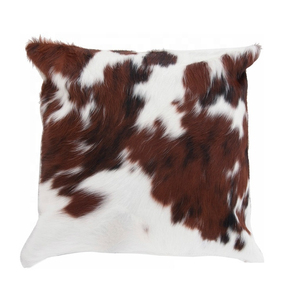 Top High Quality Genuine Cowhide Leather Room <b>Sofa</b> Cushion Pillow Custom Size Best <b>for</b> Hotel And Restaurants Use - Product Image 4