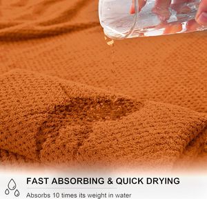 Ensemble de serviettes de bain extra larges, serviettes de bain surdimensionnées, microfibre, séchage rapide, super douces, très absorbantes, pour la salle de bain - Product Image 2