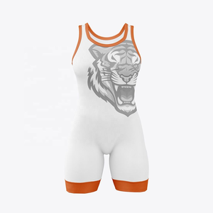 Combinaison de lutte professionnelle en gros, bonne élasticité, personnalisation de la marque, prix direct usine - Product Image 4