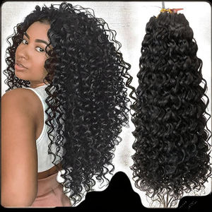 ผมต่อแบบเทปกาวสำหรับต่อผมมนุษย์ผมหยิกแบบชาวพม่าไม่ผ่านกระบวนการ100% เวียดนาม - Product Image 6