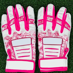 Purple Full Finger Gloves With Retro <b>Game</b> Pattern <b>Hook</b> And Loop Closure Non Slip Outdoor Unisex - Product Image 5