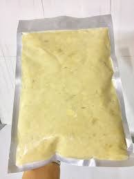 Vente en gros de purée de durian fraîchement congelée Garantie de purée de durian au moins cher au Vietnam goût sucré et crémeux ANGLE - Product Image 3
