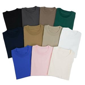 Nouveau Design Hommes T-Shirt 100% Coton Séchage Rapide Respirant O-cou Solide Imprimé Motif Casual Court Fil Teint Lavé Techniques - Product Image 3